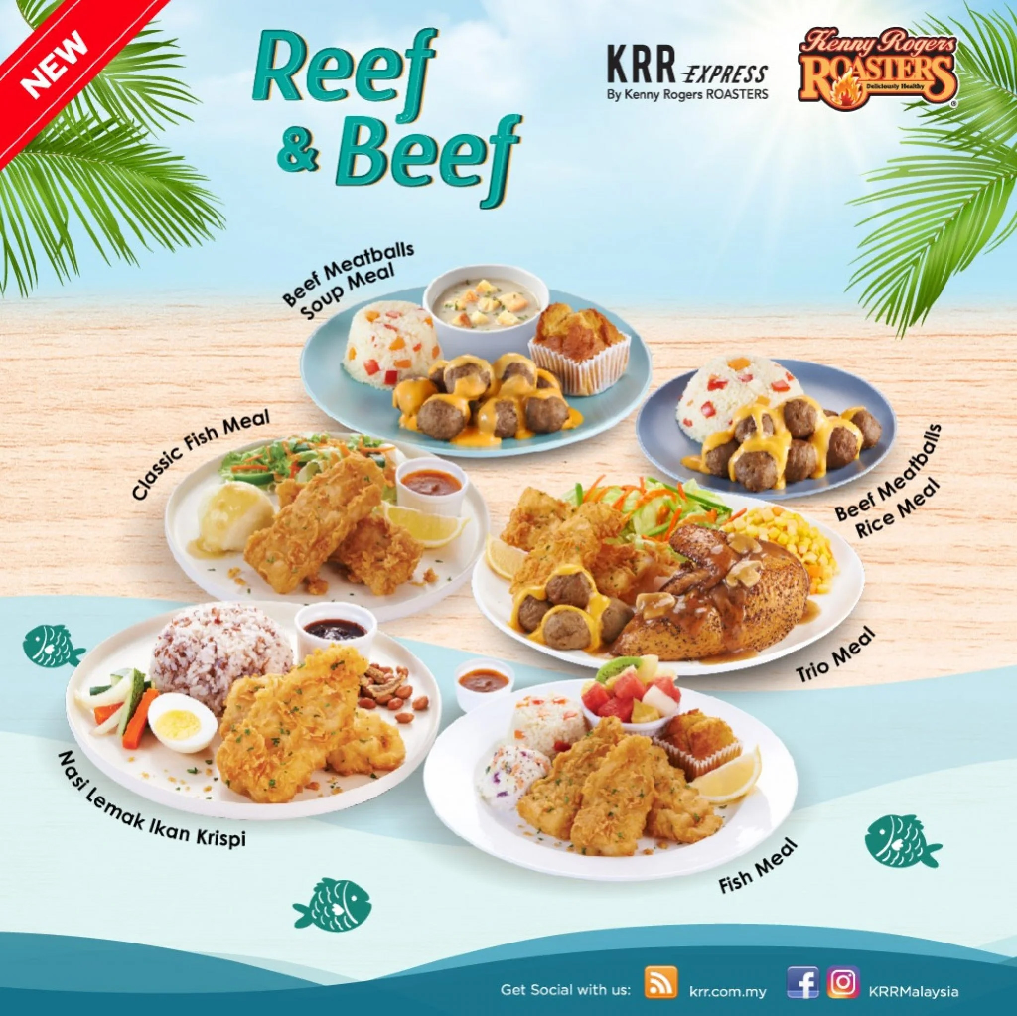 Kenny Rogers ROASTERS’ brand NEW menu – Reef & Beef