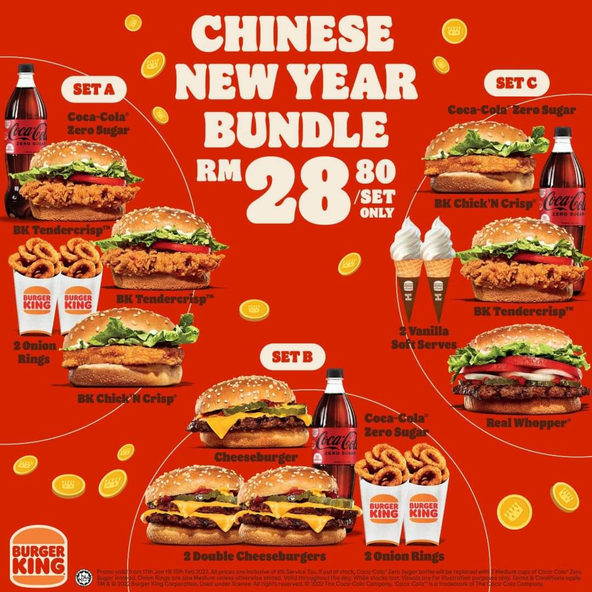 Burger King Chinese New Year bundle 2022